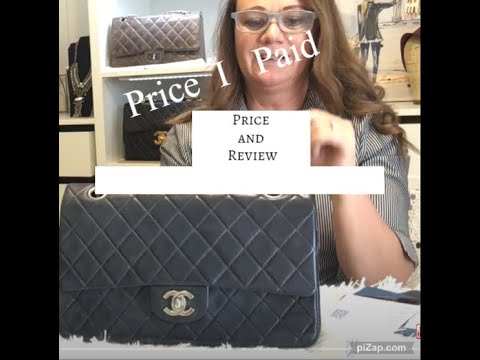 Price Paid and Full Review Chanel Medium Flap w/Silver Hardware |  REBECCA BARTON