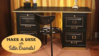 HOW TO: Office Desk Makeover | DecoArt®