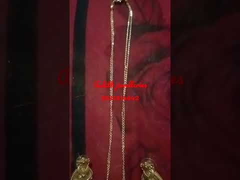 Customer review/pendal butti set/chain pendal/high brass jewellery/brass jewellery wholeseller