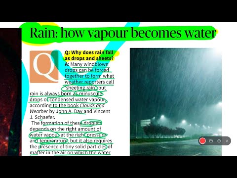 From Vapor to Downpour: Unraveling the Science of Rain | UPSC Explained #upsc2024