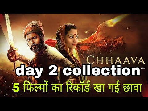 chhaava Day 2 collection, chhaava world wide collection, vikky koushal, Chhatrapati, chhava movie