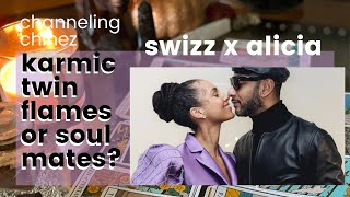 SWIZZ BEATS X ALICIA KEYS | TWIN FLAMES KARMIC RELATIONSHIP TAROT READING | Channeling Chinez