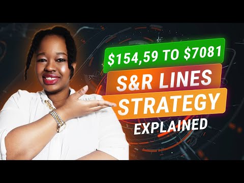 BINARY OPTIONS STRATEGY - SUPPORT AND RESISTANCE LINES | PROFIT $7000 FROM PO BROKER