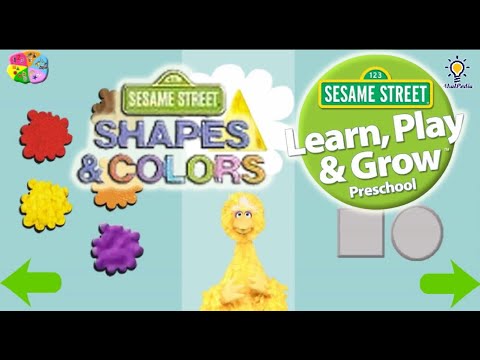 Sesame Street  Learn Play & Grow - "Colour & Shape" #learning #sesameworkshopindia #cartoon #toddler