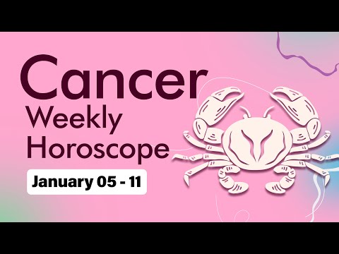 Cancer Weekly Horoscope: January 05 to 11, 2025