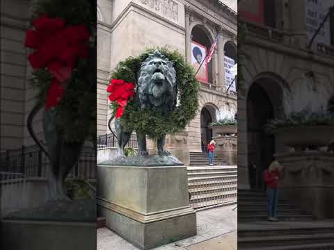 Chicago Art Institute December 2024 prt 1 #artinstitute #cubs #ferrisbueller | Pete Renault tvl vlog