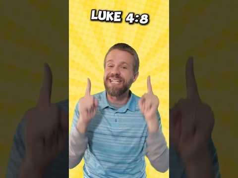 You Shall Worship! (Luke 4:8) | Memory Verse Song for Kids