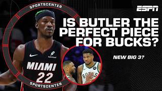 Jimmy Butler is the PERFECT PIECE for Bucks 🗣️ - Perk thinks this is the BEST FIT | SportsCenter