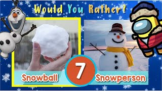 Would You Rather? Winter Edition | Winter Brain Break  | Indoor Recess Game | PhonicsMan Fitness