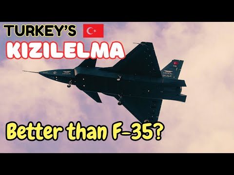 Is Turkey's new fighter drone better than F-35? | KIZILELMA! Türkiye's unmanned fighter aircraft