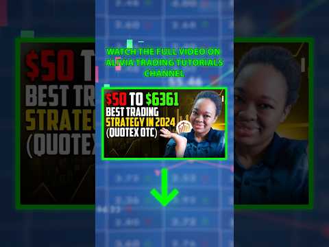 BEST Quotex OTC Strategy: $50 to $6361 REAL Profit!