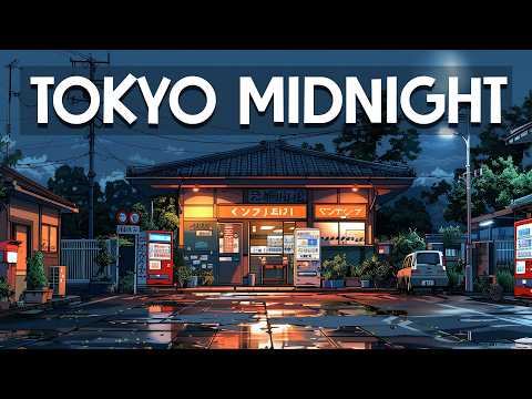 Back To 90s Tokyo 🔥Tokyo Midnight🌃 Lo fi Beats To Sleep, Relax  [lofi hiphop mix]