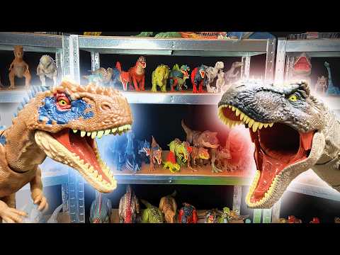 Building The ULTIMATE Amazing Dinosaurs Shelves! | T-Rex, I-Rex, Baryonyx & More!