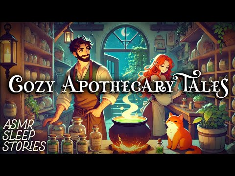 Autumn at the Apothecary: Tales & Adventures | Cozy Medieval Fantasy ASMR Bedtime Stories