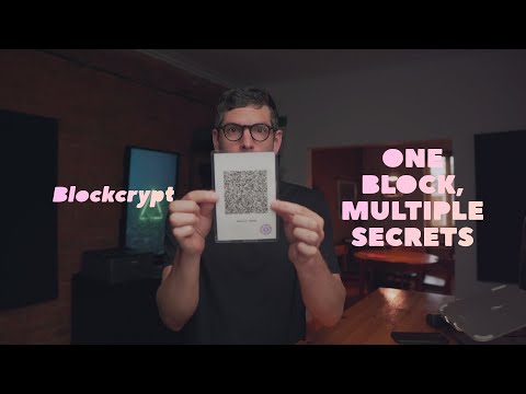 Introducing Blockcrypt, an encryption scheme with plausible deniability by design