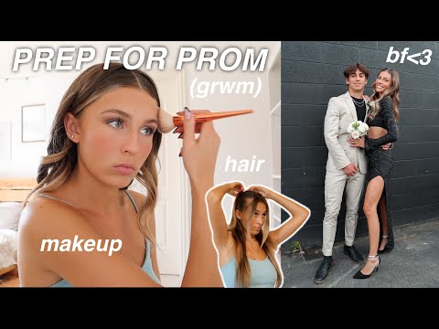 SENIOR PROM get ready with me 2023 + vlog *pure chaos*