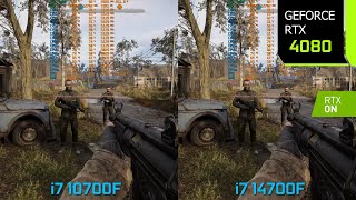 Intel Core i7 10700F vs i7 14700F - How Big is the Difference in New Games? | 10 Games Tested