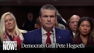 Democrats Grill Pete Hegseth on Rape Allegation, Drunkenness and Women in Combat