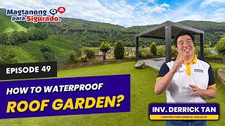 HOW TO WATERPROOF ROOF GARDEN?