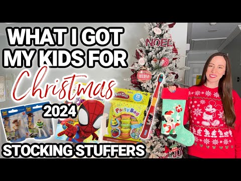 WHAT I GOT MY KIDS FOR CHRISTMAS 2024 - Stocking Stuffers | Best Toys to Get for Christmas This Year