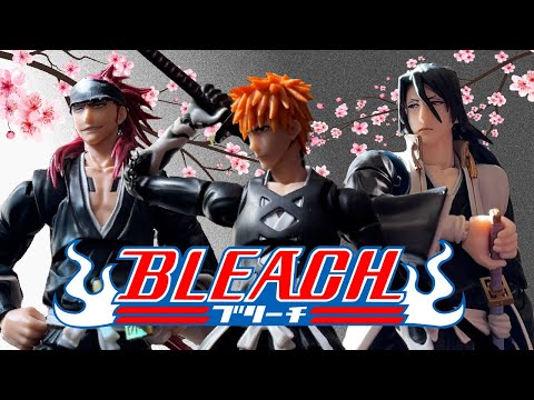 BLEACH Ichigo, Renji, Byakuya S.H.FIGUARTS Quickie Review