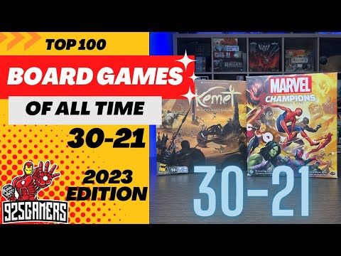 Top 100 Board Games of All Time 30-21