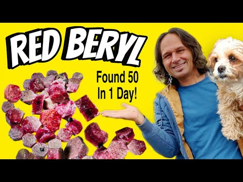 A Rare Opportunity to Explore Red Beryl in Utah!  Open To Public!