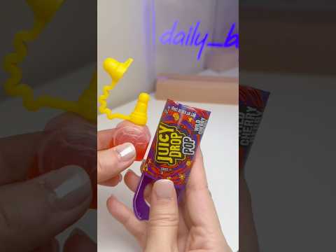 Juicy Drop Pop Wild Cherry Berry Candy is broken #asmr #satisfying