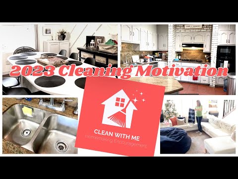 NEW!! Cleaning Motivation | Clean with Me 2023 | Whole House Tidy