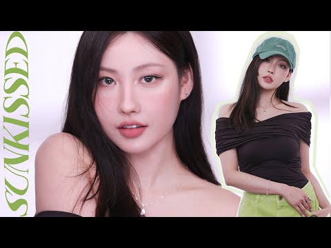 [Eng] 🧢+☀️+💋 = 캡모자에 찰떡인 썬키스드 메이크업 (+마스크프루프) l 이사배(RISABAE Makeup)