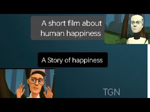 'A Story Of Happiness. ' A short film. সুখ কি?  #happiness #shortfilm #TGN #philosophy #robot  #সুখ