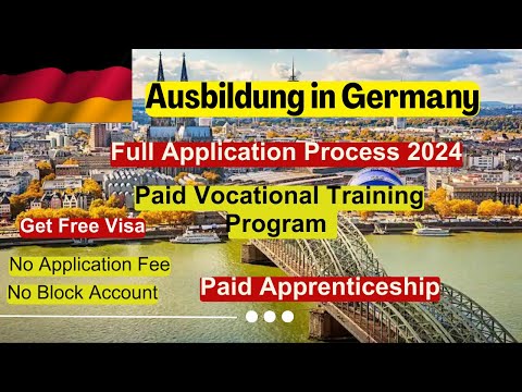 🇩🇪 Ausbildung in Germany | Paid Vocational Training Program | Free German Visa | Complete Guide 🌟