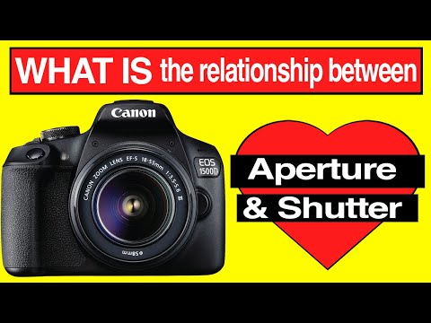 Aperture and Shutter - WHAT IS their relationship? A photography tutorial for beginners.