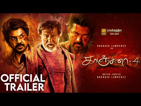 Kanchana 4 – Official Trailer | Rajinikanth | Vijay | Ragava Lawrence | Pooja Hegde | Thaman