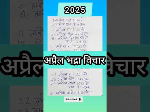 💯February 2025 bhadra🤩Bhadra 2025|Bhadra kab hai|February 2025 भद्रा|भद्रा💯