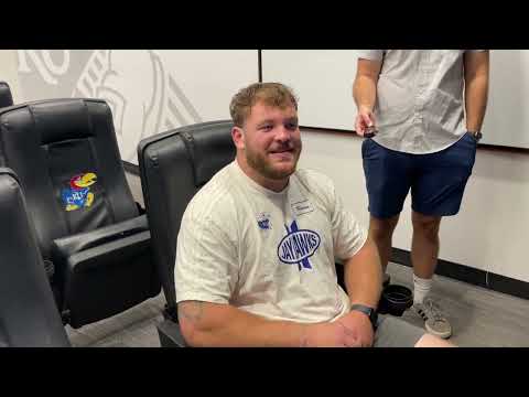 Bryce Foster breaks down the play of the KU offensive line through four weeks