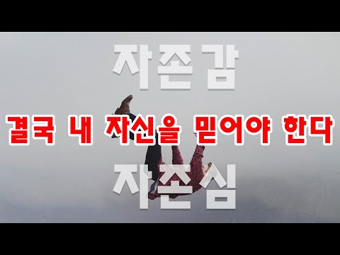 결국 날 믿어야 한다 내가 더 고집스러워진 이유  #자신감