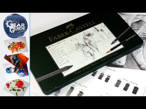 Faber Castell Pitt Graphite 26 Set Review | Faber Castell Graphite Set