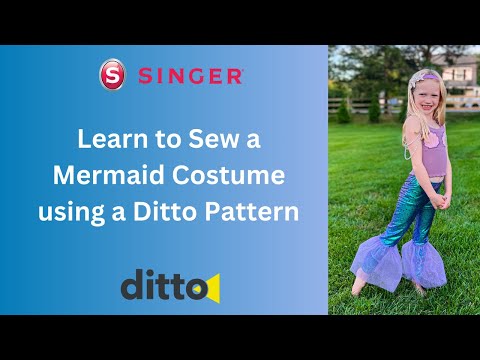 Learn to Sew a DIY Mermaid Costume