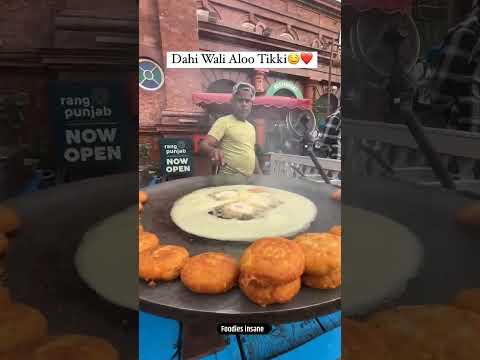 Dahi wali Aloo tikki 💞#shorts #ytshorts #foodshorts #foodlover #streetfood#trending#alootikki#tikki