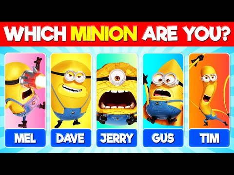 Which Mega Minion Are You? Despicable Me 4 Quiz 🍌