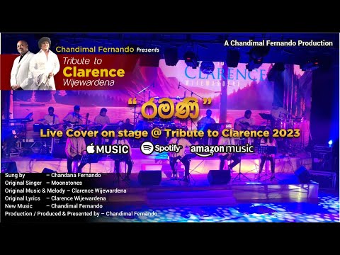 Ramani Live Cover @ "Tribute to Clarence 2023" by Chandimal Fernando