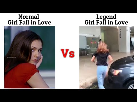 Normal Girls Vs Legend Girls Fall In Love !! Memes #viralmemes #mems