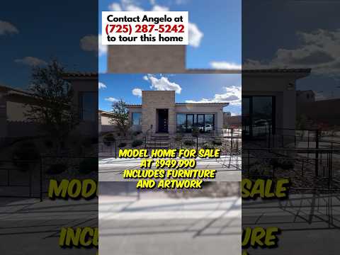 New Luxury Las Vegas Single Story Model Home for Sale in Summerlin