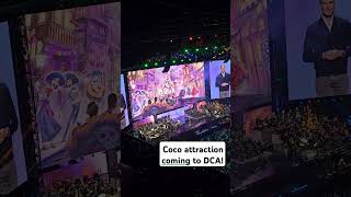 New Coco boat attraction coming to Disney California Adventure! #d23 #d23expo2024 #horizons #coco