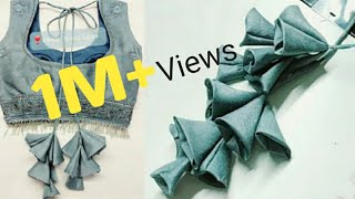 Making Fabric latkan for blouse n kurti,how to make fabric latkan,Diy fabric latkan.