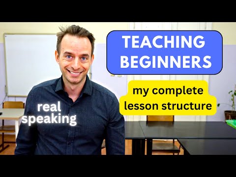 How to Teach English to Beginners: Creating a Full Lesson