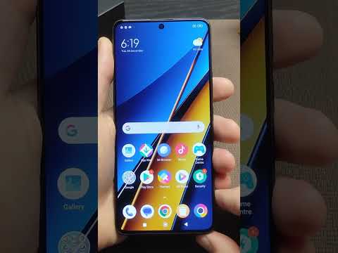 Xiaomi Poco X6 5G Unboxing and Antutu Benchmark #Shorts