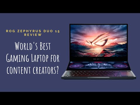 ASUS ROG Zephyrus Duo 15 Review