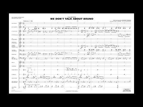 We Don't Talk About Bruno by Lin-Manuel Miranda/arr. Matt Conaway